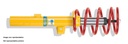 [46-180292] Bilstein B12 Sportline : SEAT TOLEDO II (1M2)