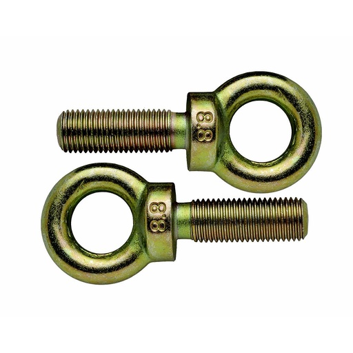 [CCMI0023] Eyebolts and Plates Eye-Bolt Metric M10 X 1.51 Thread Length 23 mm, 8.8.