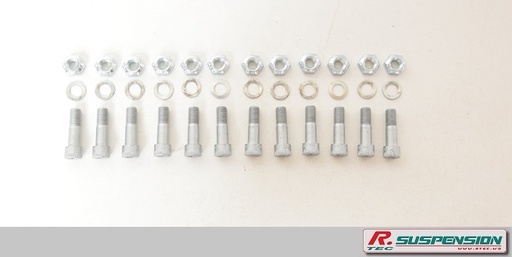 [BBK0621X001.12] Kit de fixations pour disques de frein - 6MM MAX FLANGE STEEL KIT